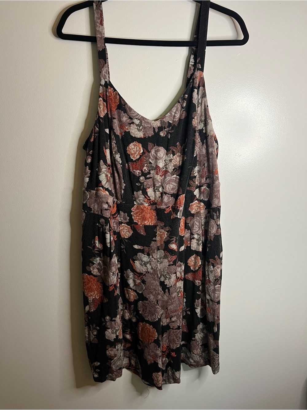TORRID Black & Rust Women's Romper
